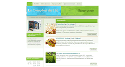 Desktop Screenshot of comptoir-du-the.ch